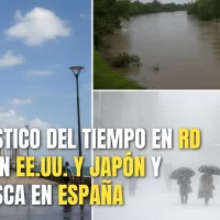 Pronóstico del tiempo de hoy y el fin de semana: República Dominicana, España con la borrasca Marta, Japón y EE.UU. frío extremo