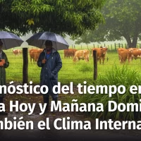 Pronóstico del tiempo del Fin de semana: INDOMET mantiene las alertas meteorológicas en varias provincias de RD. Además la borrasca en España y el duro invierno en Japón y EE.UU.