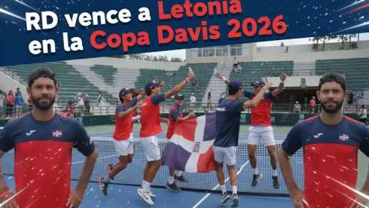 RD vence a Letonia en la Copa Davis 2026 y asegura su permanencia en el Grupo Mundial II
