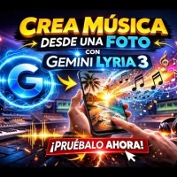 ¡Increíble! Gemini ya puede CREAR MÚSICA con una sola FOTO (Lyria 3)