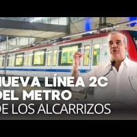 EN VIVO, inauguración del Metro en Los Alcarrizos, línea 2C, de Santo Domingo