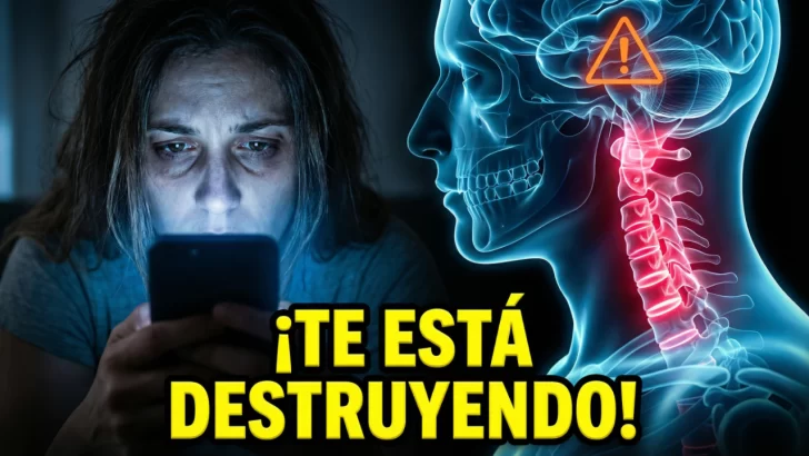 ¡Tu celular te está destruyendo! Revelan el impacto real del uso excesivo de pantallas en el cuerpo humano