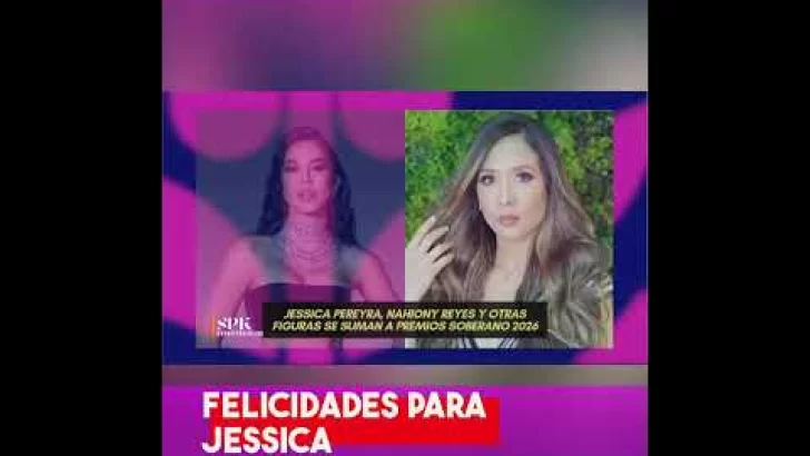 Jessica Pereira: De nominada a presentadora estrella, ¡un año espectacular! #shorts