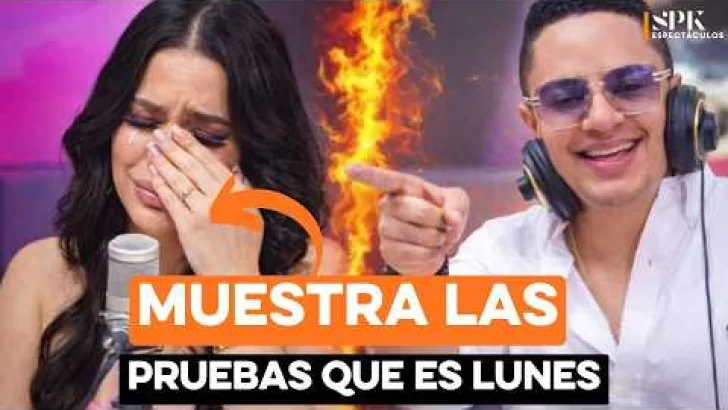 Robert Sánchez lanza ultimátum a Amelia Alcántara: “Muestra las pruebas o rectifica”