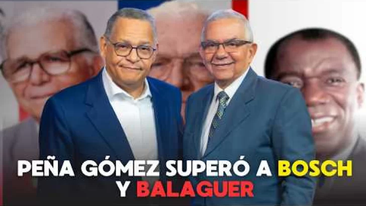 Díaz Santana: comparado con Bosch y Balaguer, Peña fue el más coherente de los políticos dominicanos