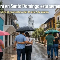 ¿Lloverá en Santo Domingo esta semana? Esto dice el pronóstico del 16 al 22 de marzo