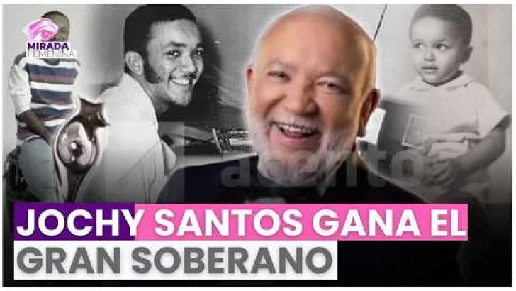 Jochy Santos gana el Gran Soberano; conozca más sobre su vida y trayectoria