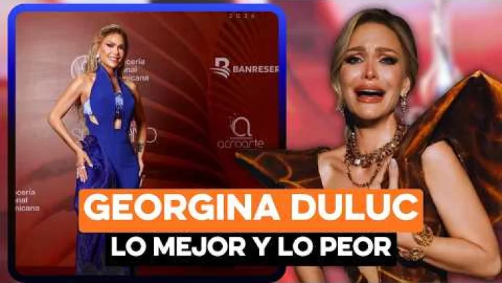 ¿Georgina Duluc le quedo corta a Premio Soberano?