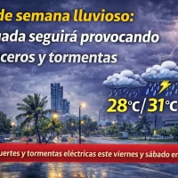 El clima para Republica Dominicana hoy: Fin de semana lluvioso: vaguada seguirá provocando aguaceros y tormentas COE eleva las alertas meteorológicas