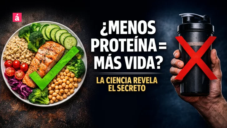¿Menos Proteína Significa Más Vida? La Ciencia que Cambia Todo sobre la Dieta y el Envejecimiento ¿Menos Proteína Significa Más Vida? La Ciencia que Cambia Todo sobre la Dieta y el Envejecimiento