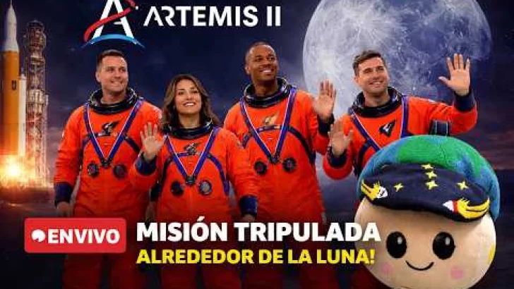 Artemis II: la misión que llevará millones de nombres y un peluche a la Luna