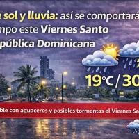 El clima para Republica Dominicana hoy: Entre sol y lluvia así se comportará el tiempo este Viernes Santo en República Dominicana COE ponen en alerta estas provincias