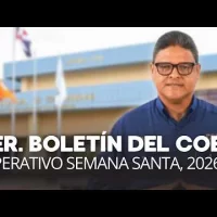 Boletín del COE: Operativo Conciencia por la Vida Semana Santa 2026. Alertas por Lluvias en RD