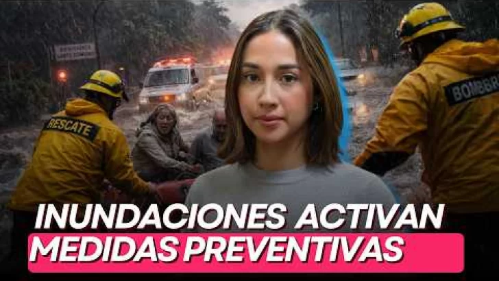 Fuertes lluvias generan inundaciones y obligan a medidas preventivas en el país