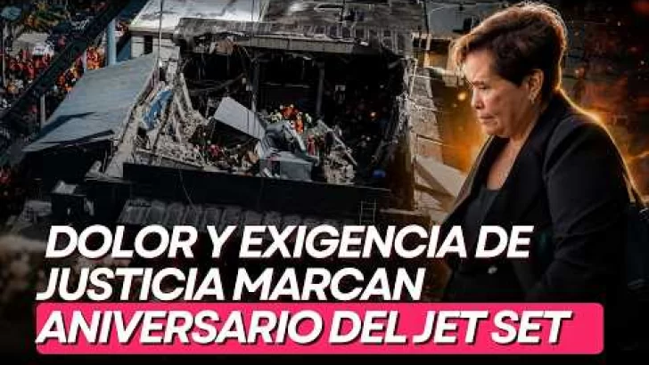 Dolor y exigencia de justicia marcan aniversario del Jet Set Dolor y exigencia de justicia marcan aniversario del Jet Set