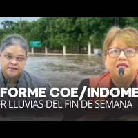 EN VIVO: COE anuncia medidas por las lluvia del fin de semana. En sesión permanente