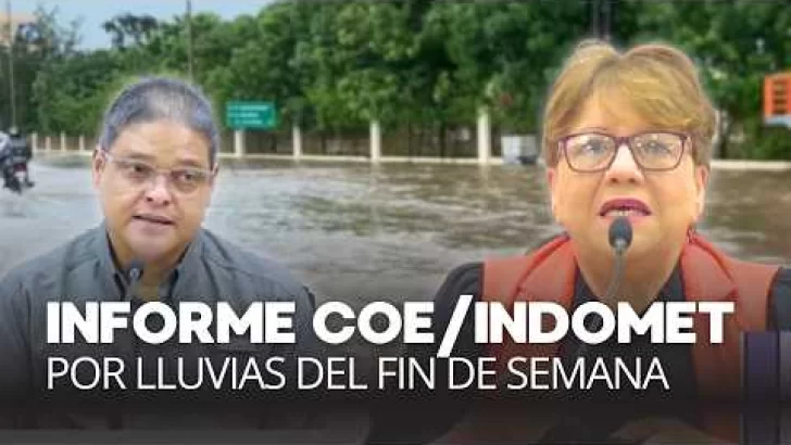 EN VIVO: COE anuncia medidas por las lluvia del fin de semana. En sesión permanente