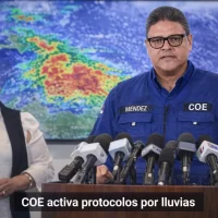Indomet advierte: Vaguada provocará fuertes lluvias en las próximas horas. El COE activa protocolos