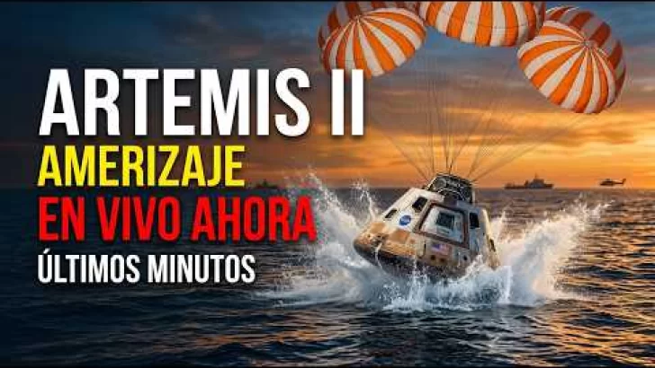EN VIVO: Artemis II regresa a la Tierra hoy