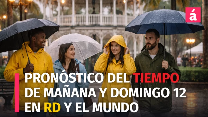 Así estará el clima en República Dominicana. Pronostico del tiempo de hoy y mañana y las alertas por regiones