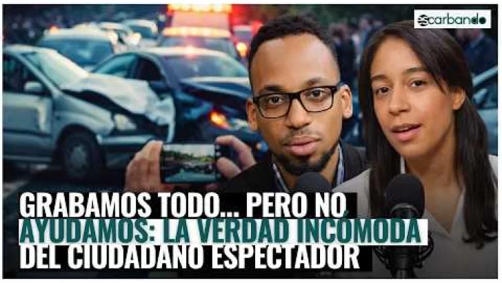 Grabamos todo… pero no ayudamos: la verdad incómoda del ciudadano espectador Grabamos todo… pero no ayudamos: la verdad incómoda del ciudadano espectador