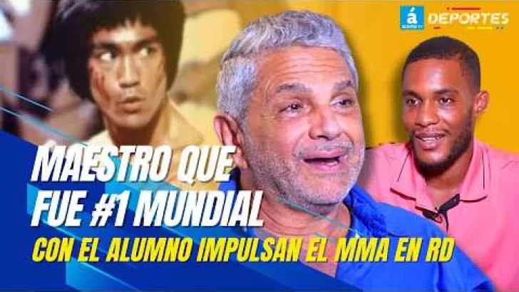 El maestro y el alunmo impulsan el MMA dominicano El maestro y el alunmo impulsan el MMA dominicano