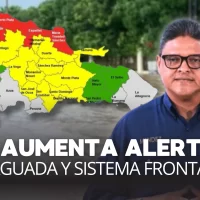 ALERTA ROJA en RD: COE eleva niveles de alerta por lluvias intensas