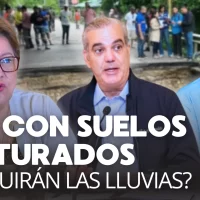 ¿Seguirá lloviendo en RD? INDOMET y COE advierten sobre los suelos saturados