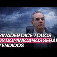 Abinader dice todos los dominicanos serán atendidos ante efectos de vaguada: “Pero sigue lloviendo”