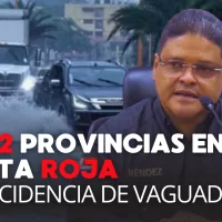 Vaguada en República Dominicana: Estas son las provincias en alerta roja, amarilla y verde