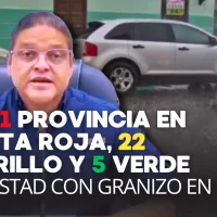 El COE Modifica la Alerta Roja y Puerto Plata fue declarada con alerta máxima por el fenómeno atmosférico que afecta RD