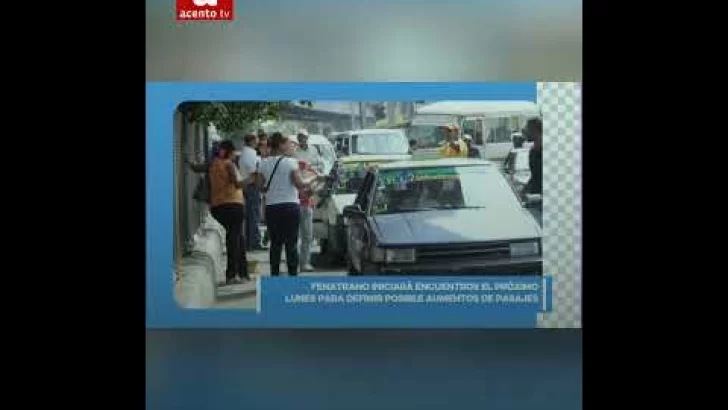 Fenatrano: ¿Subirán las tarifas del transporte público? #shorts