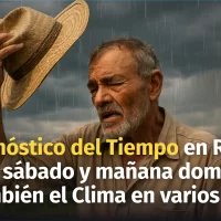 Vaguada sobre República Dominicana: ¿Cuáles provincias tendrán más lluvias este fin de semana? Pronóstico de hoy y mañana domingo