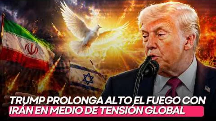 Trump prolonga alto el fuego con Irán en medio de tensión global y bloqueo naval en Oriente Medio