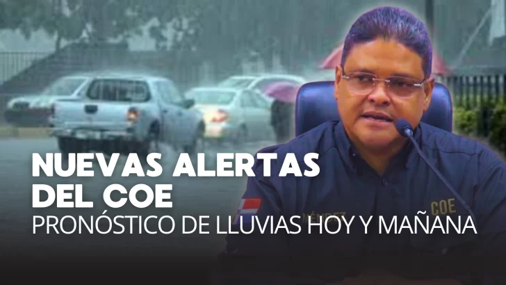 ⚠️ Alerta Meteorológica en República Dominicana: Pronóstico de lluvias 22 al 24 de abril