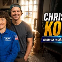 Cómo recibió su esposo a Christina Koch tras misión espacial #Artemis2 #NASA