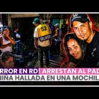 “¡Horror en RD! Arrestan al padre de niña hallada en una mochila | Caso que conmociona al país”