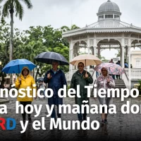 EN VIVO vea en el mapa dónde lloverá más hoy sábado 25 y mañana domingo 26 de abril. Pronóstico del tiempo para la República Dominicana