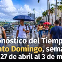 ¿Semana inestable? Lo que viene para Santo Domingo, pronóstico del tiempo del 27 de abril al 3 de mayo
