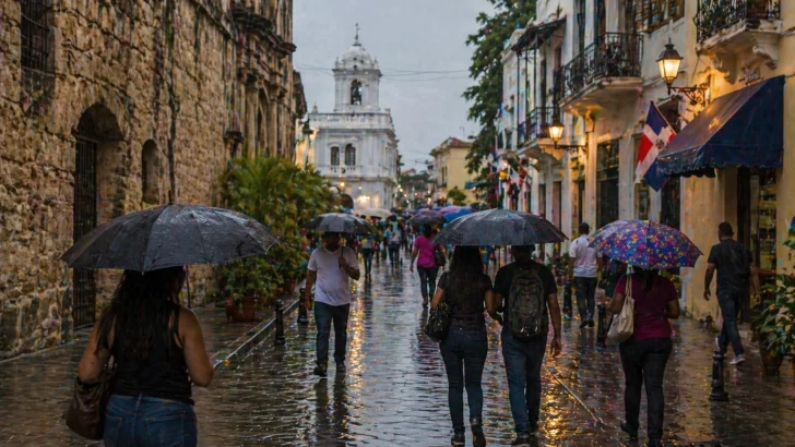 El clima para Republica Dominicana hoy: No te confíes del buen tiempo vaguada activará aguaceros intensos este lunes en el país