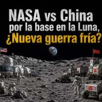 ¿La nueva guerra fría? NASA vs China por la base en la Luna