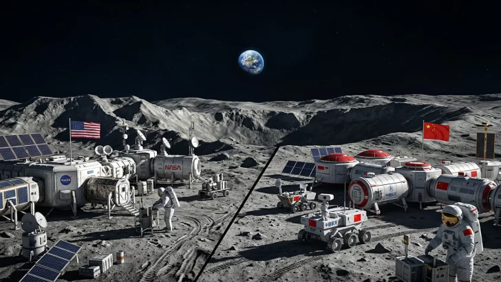 China vs NASA: La carrera secreta por la Luna #espacio #geopolitica #nasa