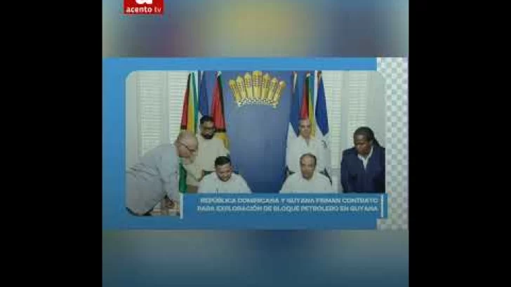 República Dominicana y Guyana Firman Acuerdo Histórico de Petróleo #shorts