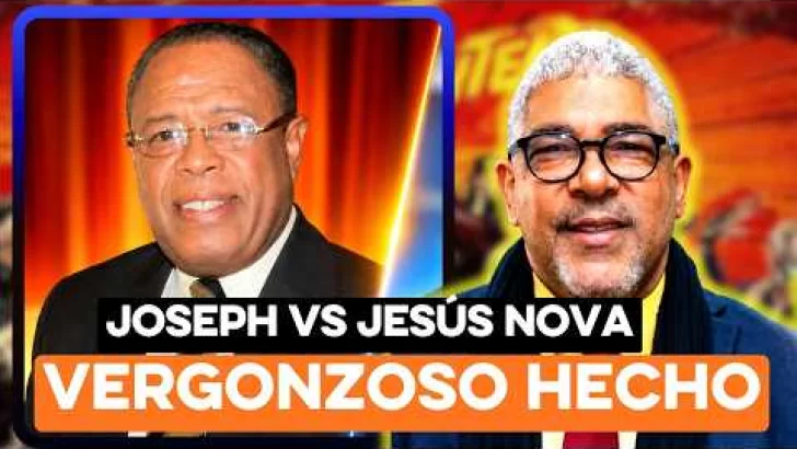 ¡Explota la farándula! Joseph Cáceres y Jesús  Nova en tenso enfrentamiento en plena grabación