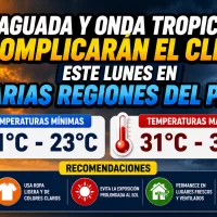 El clima para Republica Dominicana hoy: Vaguada y onda tropical complicarán el clima este lunes en varias regiones del país