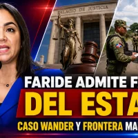 Faride admite fallas del Estado; caso Wander y frontera marcan el día