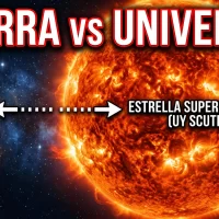 Así se compara la Tierra con los objetos más grandes del universo