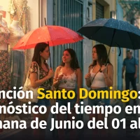 Semana del 1 al 7 de junio en Santo Domingo: estas son las condiciones del tiempo que se esperan