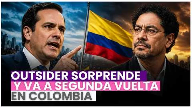 Empresario outsider lidera carrera presidencial y enfrentará a Iván Cepeda en segunda vuelta