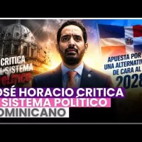 José Horacio critica el sistema político dominicano y apuesta por una alternativa de cara al 2028